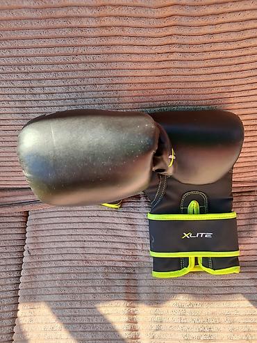 Borilački sportovi: Lonsdale X-Lite bokserske rukavice Black/Lime – NOVE Prodajem nove — 5