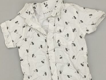 Shirts: Shirt 1.5-2 years, condition - Very good, pattern - Print, color - White