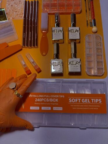 Manikür və pedikür məhsulları: Dırnaq üçün gel lak, Yeni, Ödənişli çatdırılma, Ünvandan götürmə, Pulsuz çatdırılma — 12