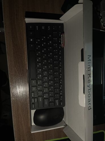 ноутбуки msi бишкек: Новая Блютуз мышь и клавиатура
