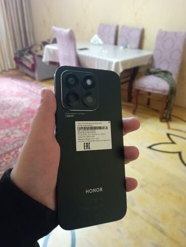 Honor: Honor X8b, 128 ГБ, цвет - Черный, Отпечаток пальца, Две SIM карты, Face ID