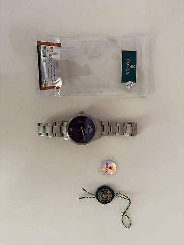 ucuz saatlar: Yeni, Qol saatı, Rolex, rəng - Gümüşü — 6