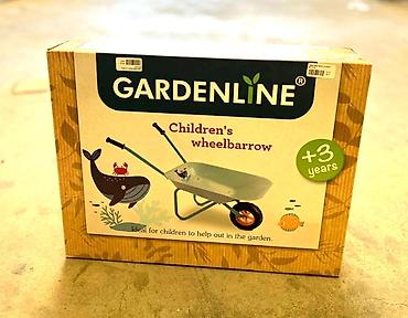 əlcek: Uşaq bağça arabası və bağ alətləri dəsti Məhsul: Gardenline — 2