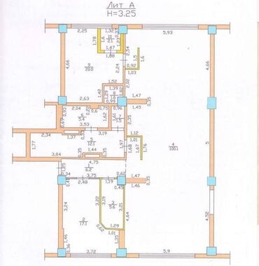 продаю помещение под офис: Офис, 530 м², В жилом комплексе, 1 линия, С отдельным входом, С системой безопасности