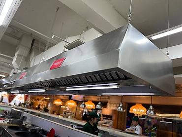 Другое оборудование для кафе, ресторанов: Вытяжка промышленная, стол из нержавейки, мойка, котломойка, стеллаж — 2