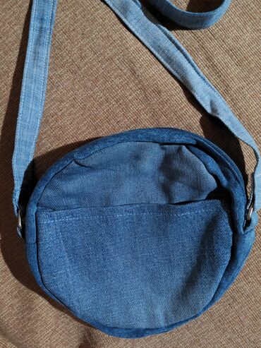 Torbe: Torba za rame, Handmade, Materijal: Platno — 30