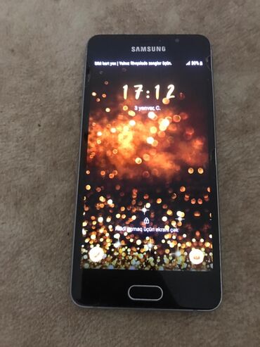 bakcell telefon qiymeti: Samsung Galaxy A5 2016, 16 GB, rəng - Qara, Sensor, Barmaq izi, İki sim kartlı