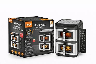 Mətbəx texnikası: №: 313 Məhsulun adı: Aerofritür 2800 W qara-gümüşü Brend: No Brand — 2
