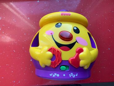 Toys: FISHER PRICE LONCIC SVEZNALICA Овај насмешени лончић учи децу