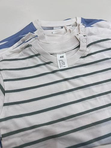 узкие: Детские футболки H&M в полоску ТОЛЬКО ОПТОМ!!! ОРИГИНАЛ !!! - — 4
