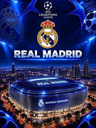 Дизайн, проектирование: Real Madrid temalı premium dizayn paketi – oyun və futbol həvəskarları — 2