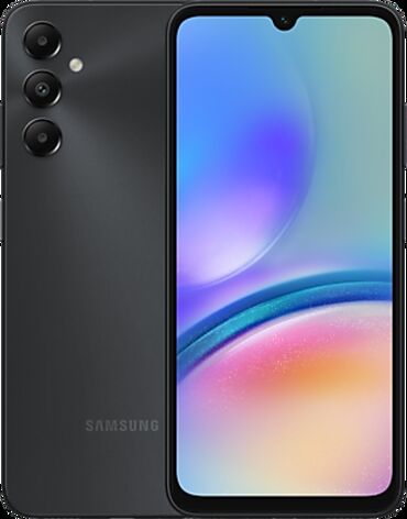 бу мобильные телефоны: Samsung Galaxy A05s, Б/у, 128 ГБ, цвет - Черный, 2 SIM
