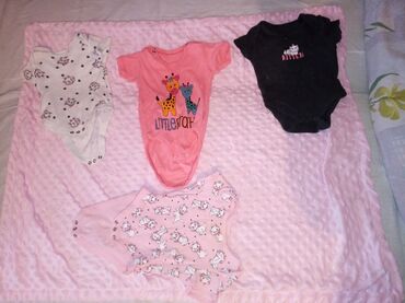 boja ljubicastaniikad: Bodysuit for babies, 74-80