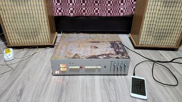 Динамики и колонки: Высшего класса колонки и усилитель, 3х полосные полностью рабочие