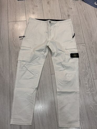 спортивные штаны оригинал: Мужские брюки карго Stone Island. Оригинал, цена на сайте 300$ 34