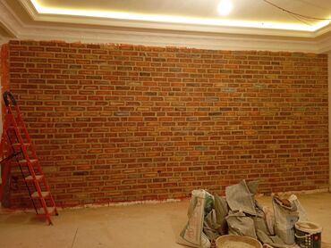 Fasad işləri: Fasad üçün dekorativ kərpic üzləmə xidməti - Klassik və vintaj — 15