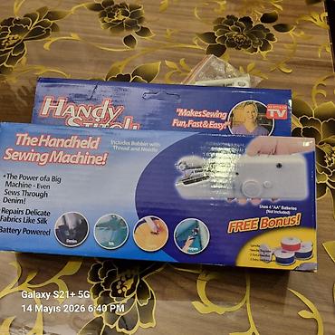 Tikiş maşınları: Tikiş maşını Chica, Yeni,Elektromexaniki, 1 saplı, Ünvandan götürmə — 2