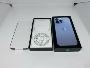 IPhone 13 Pro Max | 512 GB | Blue-1 Καινούργιο | Guarantee, Wireless charger, Face ID