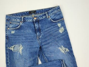 srebrne legginsy: Reserved, Jeans for women, size XL (EU 42)