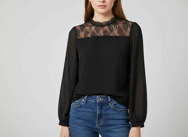bluzki pod marynarkę plus size: Reserved, Women's blouse, size S (EU 36)