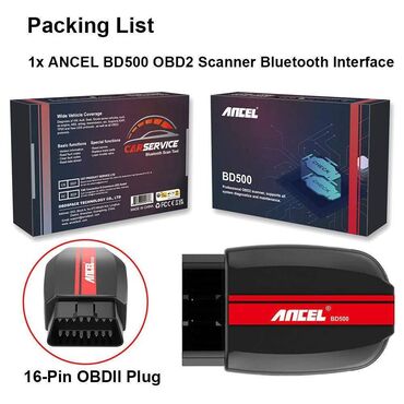 Alati za automobile: NOVO - ANCEL BD500 Bluetooth OBD2 za VW Audi Seat Skoda ANCEL BD500 — 15