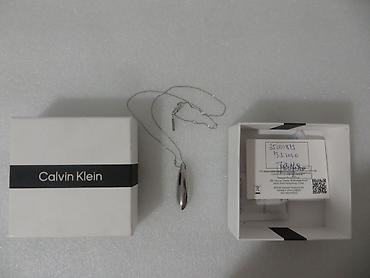 Ogrlice: Calvin Klein ženski ogrlica – model sa kapljastim privjeskom - Brend — 2