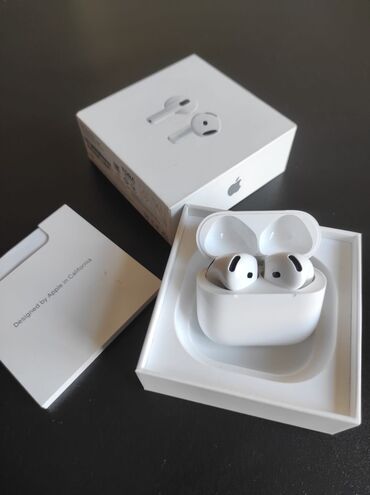 Qulaqcıqlar: Yeni Simsiz (Bluetooth) Qulaqcıqlar, Apple, rəng - Ağ