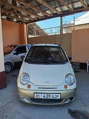 мтз скуном: Daewoo Matiz: 2004 г., 0.8 л, Механика, Бензин, Хэтчбэк — 1