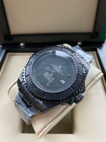 часы наручные мужские с автоподзаводом: Rolex DeepSea Sea-Dweller Bamford ️Люкс качество ! ️Диаметр 44 мм