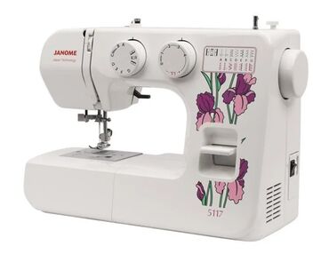 Другое оборудование для швейных цехов: Швейная машина Janome, Электромеханическая, Полуавтомат