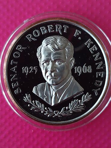 dream fest: Məhsul: Yubiley xatirə medal/moneta – “Senator Robert F. Kennedy” - — 1