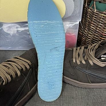 nike s: Мужские кроссовки, 43, Nike, Новый, цвет - Коричневый — 4