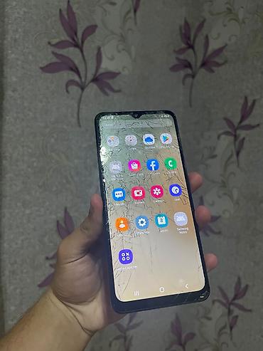 samsung a52 case: Samsung Galaxy A12, 32 GB, rəng - Qara, Qırıq — 1