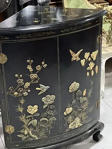 thonet stolice prodajem: Stilske ugaone komode (2 komada) - Stara Kina - RUČNI RAD 🪑✨ Dobro — 10