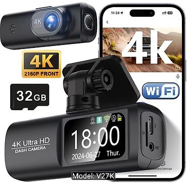 Avtoelektronika: Videoreqistratorlar, Yeni, Zərbə sensoru ilə, 32 gb, Çin, Pulsuz çatdırılma — 1