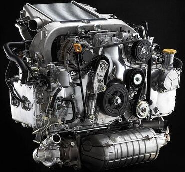 Рычаги: Бензиновый мотор Subaru 2.5 л, Б/у, Оригинал