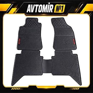 Toyota Hilux 2005-2015 üçün salon rezin ayaqaltı Toyota Hilux
