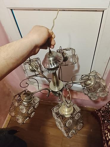 led fanar: Çılçıraq, 5 lampa, Metal — 1
