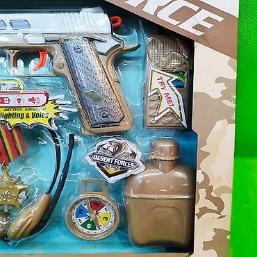 Игрушки: Оружие детский набор военного игрушки в комплекте🔥 Ребенок получит в — 2