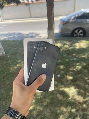 IPhone 11, 128 GB, Qara, Simsiz şarj, Face ID, Sənədlərlə lalafo.az -da IPhone 11, 128 GB, Qara, Simsiz şarj, Face ID, Sənədlərlə