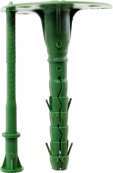 Дюбель-гвозди: Дюбель грибокдля фасадного утиплителя с металлическим гвоздем. ОПТОМ — 10