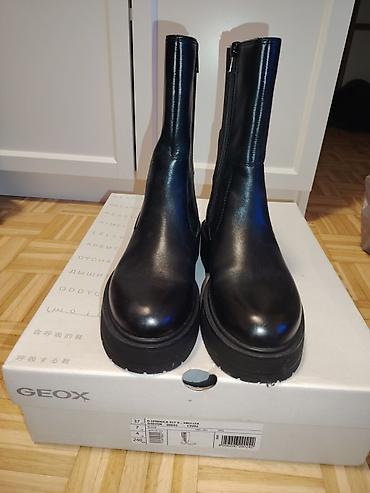 geox cipele zenske: Geox ženske čizme – model D Spherica EC7 X, crne UG 24,5cm - — 1