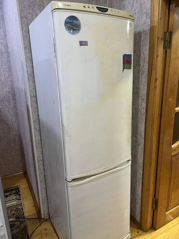 Техника для кухни: Б/у Холодильник Samsung, Двухкамерный, цвет - Белый