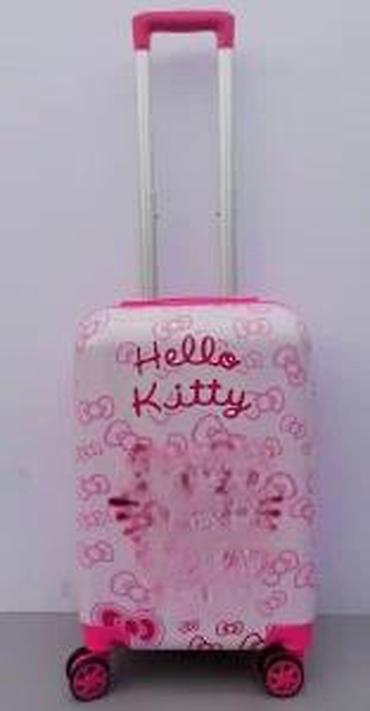 Rančevi, torbe i koferi: Hello Kitty dečji kofer na točkiće - Tvrdi kofer sa sjajnom — 17