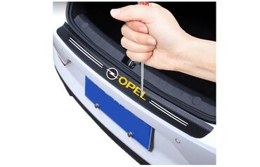 Tuning oprema: Stiker za zadnji branik automobila - karbon OPEL. Karbonska zaštitna na lalafo.rs — 8 Tuning oprema: Stiker za zadnji branik automobila - karbon OPEL. Karbonska zaštitna — 8