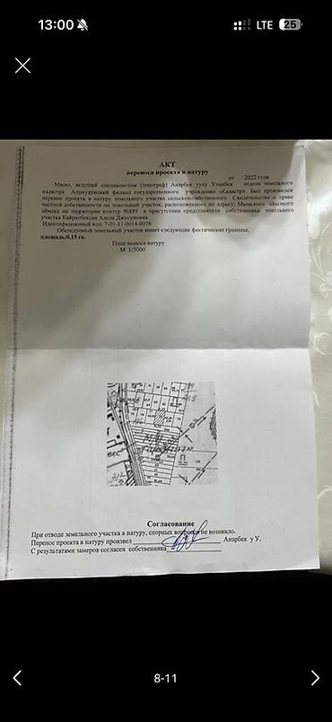 Кыймылсыз мүлк: 15 соток, Бизнес үчүн, Кызыл китеп — 9
