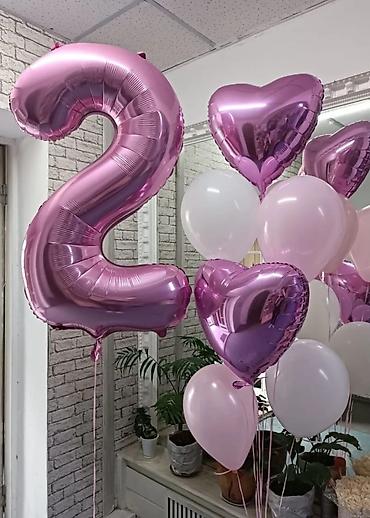 Воздушные шары и принадлежности: Наборы воздушных шаров для оформления праздника - Тематика: цифра «1» — 11