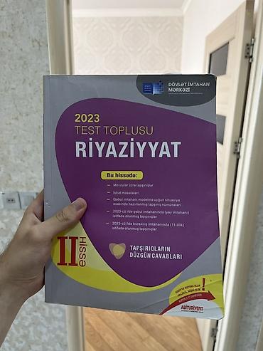 Riyaziyyat 11-ci sinif, 2023 il lalafo.az -da Riyaziyyat 11-ci sinif, 2023 il