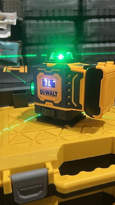 Лазерный уровень DEWALT с зелёным лучом, 3D/360° Основные