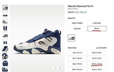 Продаю кроссы Nike Air Diamond Turf II, заказал со штатов с
